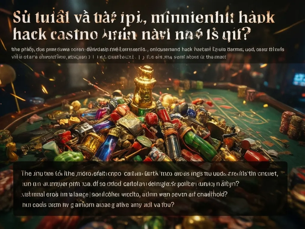 Sự thật về các phần mềm hack casino hiện nay là gì?